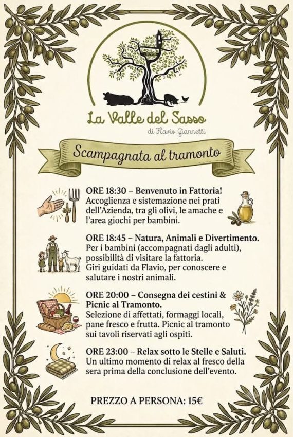 Reminder di Luglio… Eventi in Ribotta e vendite dirette per grigliate estive!